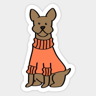 Sweater Dog Sticker